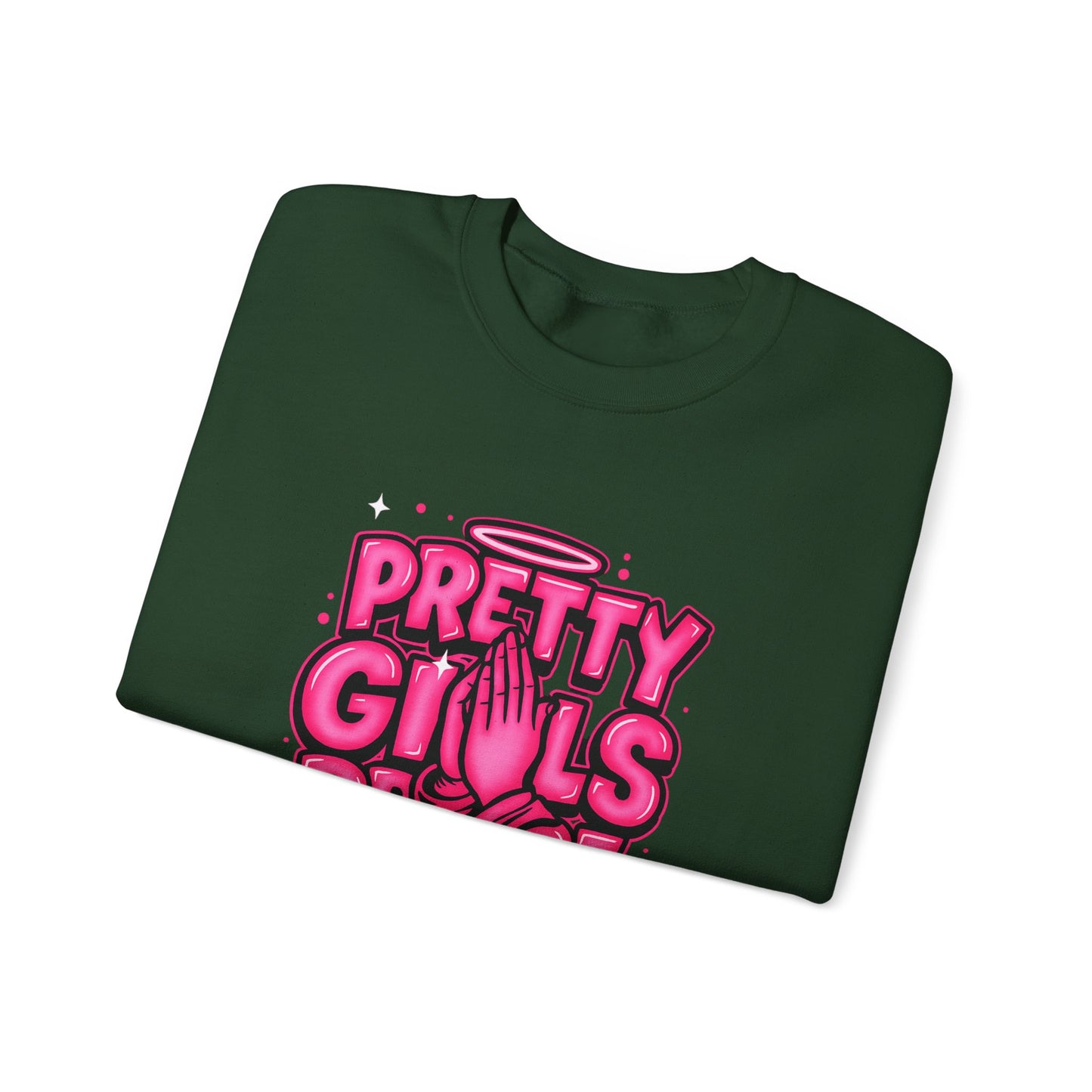 Pretty Girls Praise God Crewneck