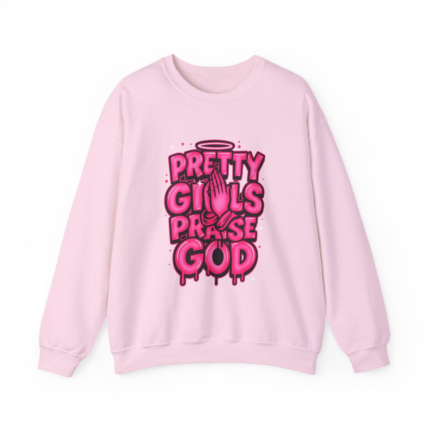 Pretty Girls Praise God Crewneck