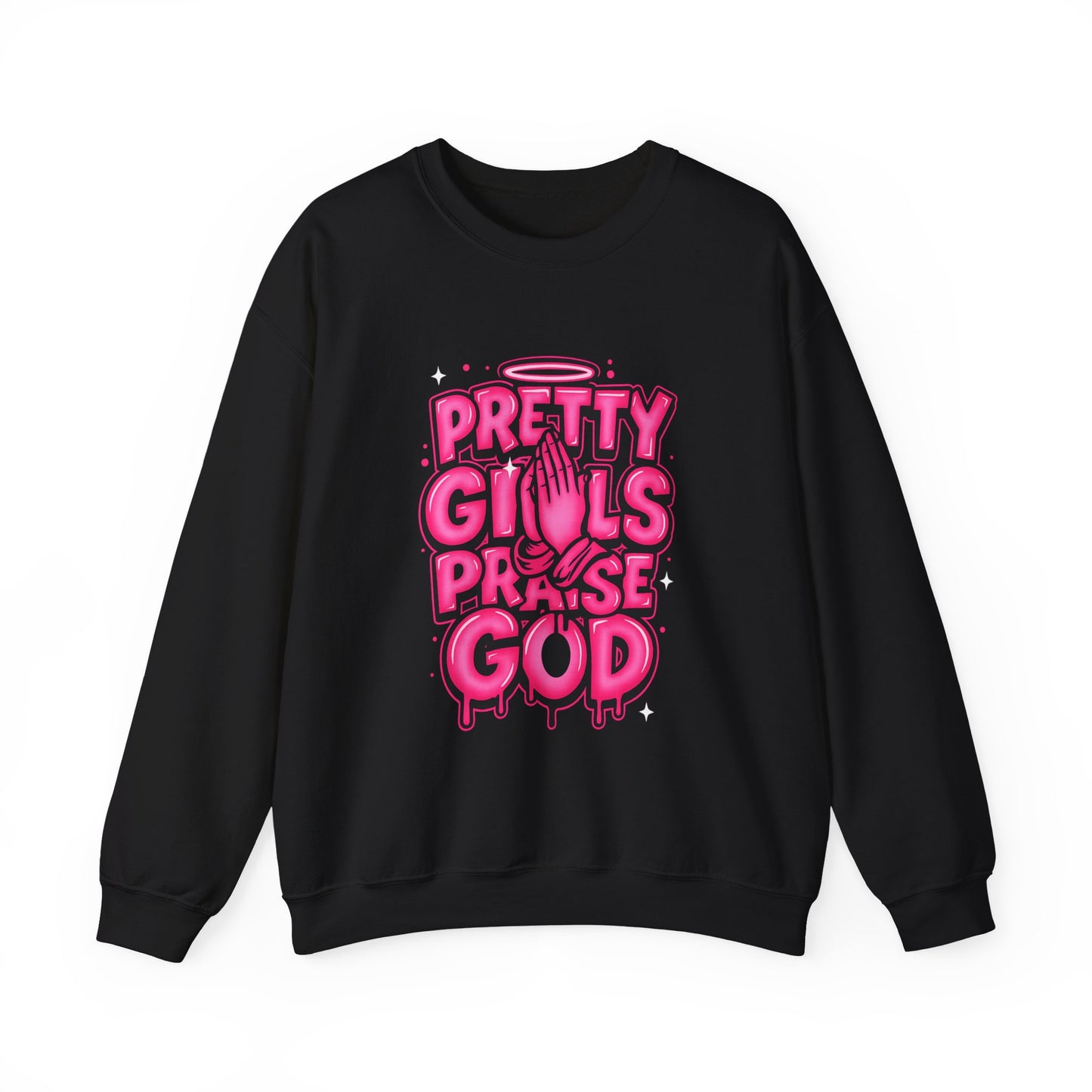 Pretty Girls Praise God Crewneck