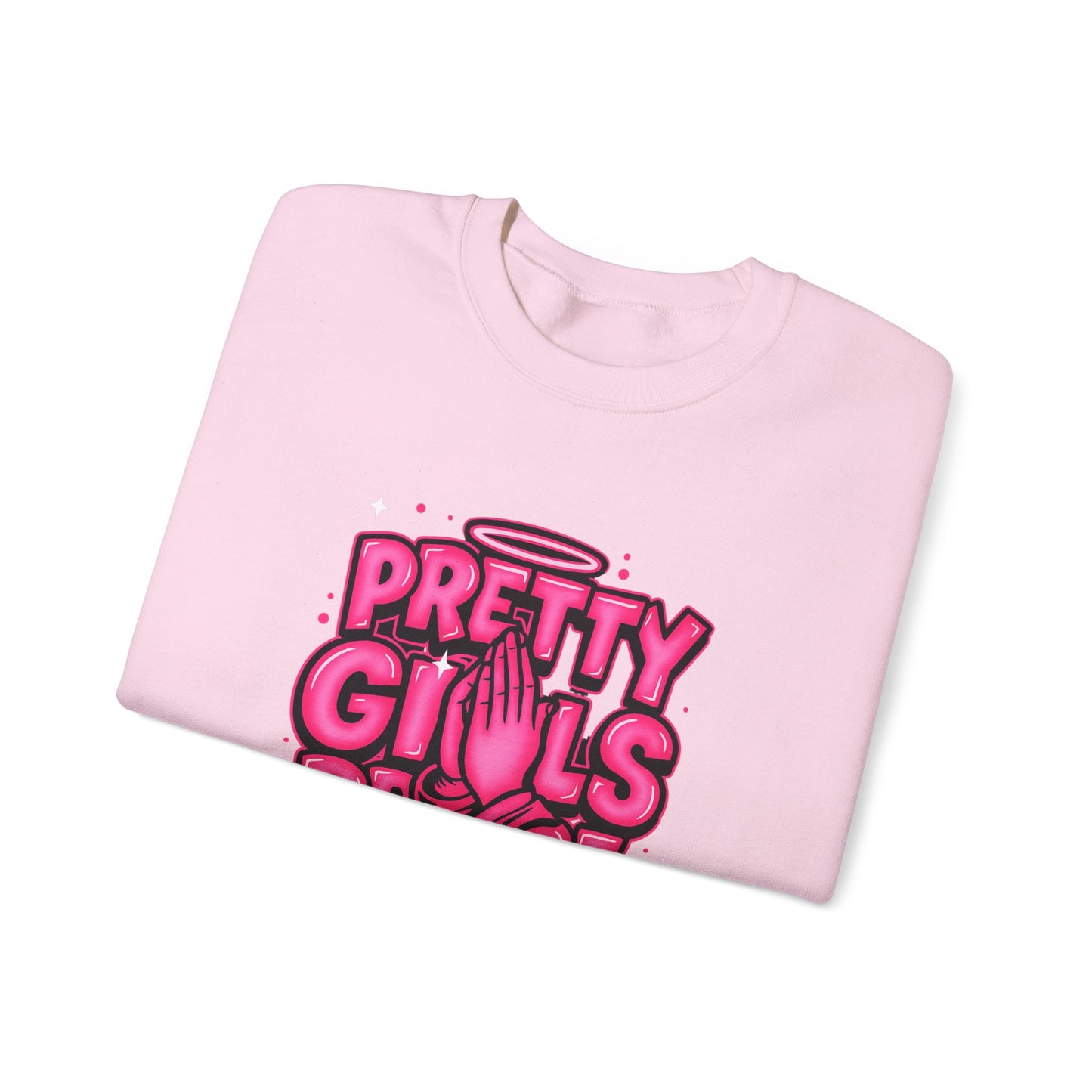 Pretty Girls Praise God Crewneck