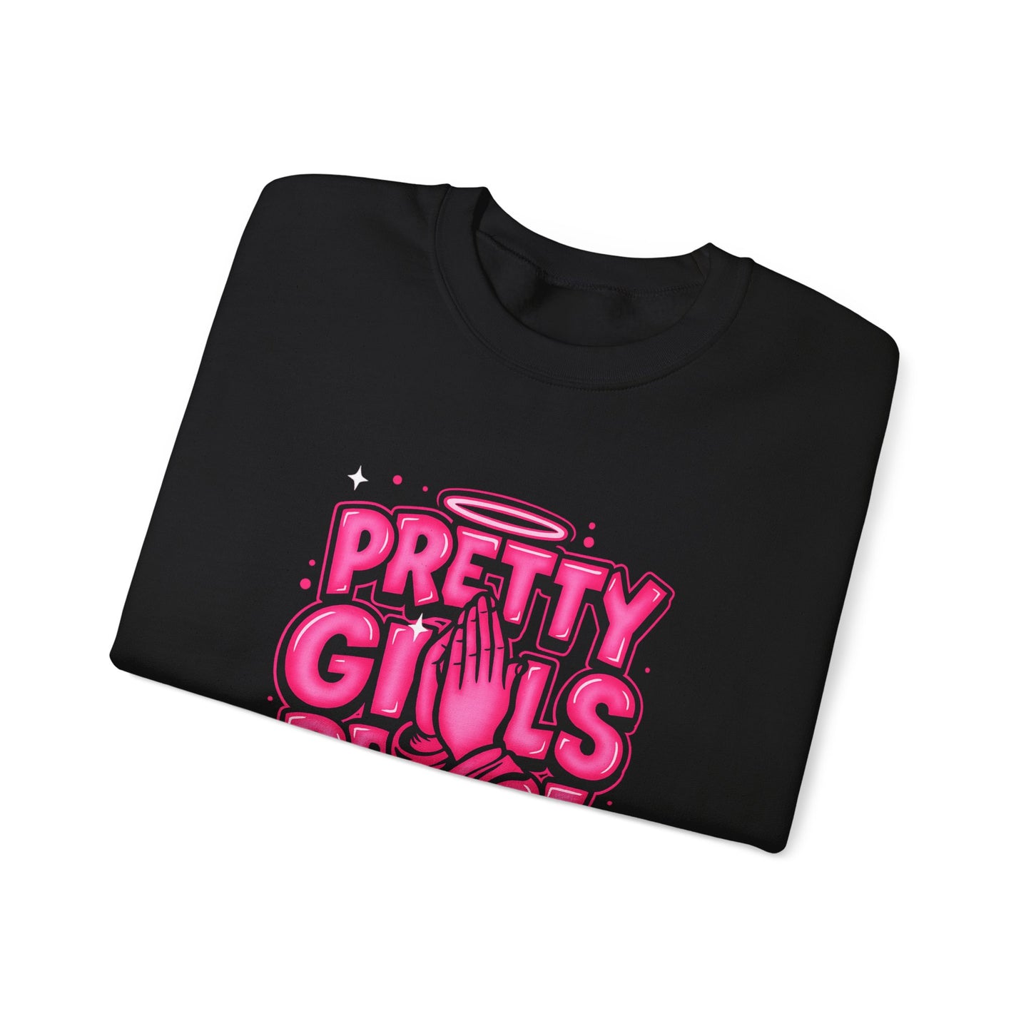 Pretty Girls Praise God Crewneck