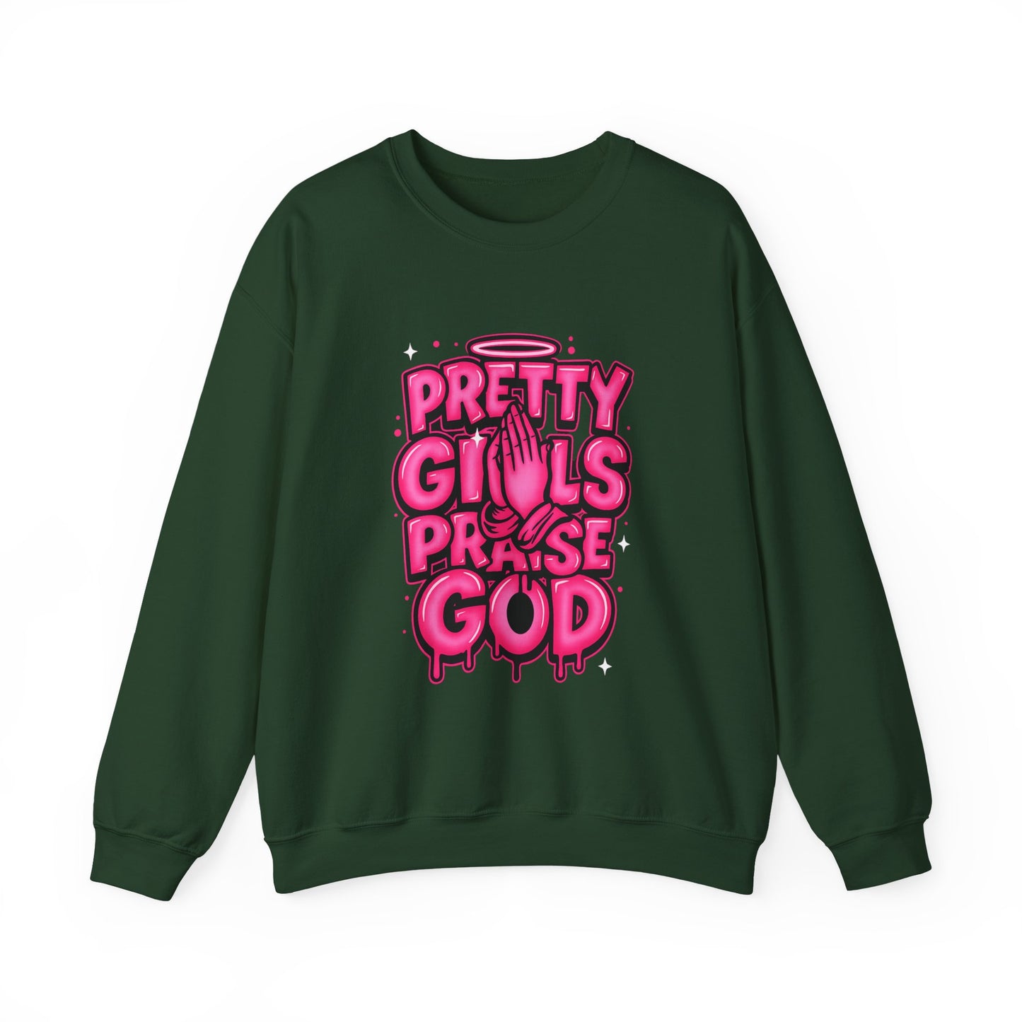 Pretty Girls Praise God Crewneck