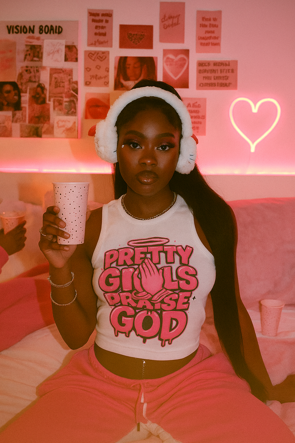 Pretty Girls Praise God T-Shirt