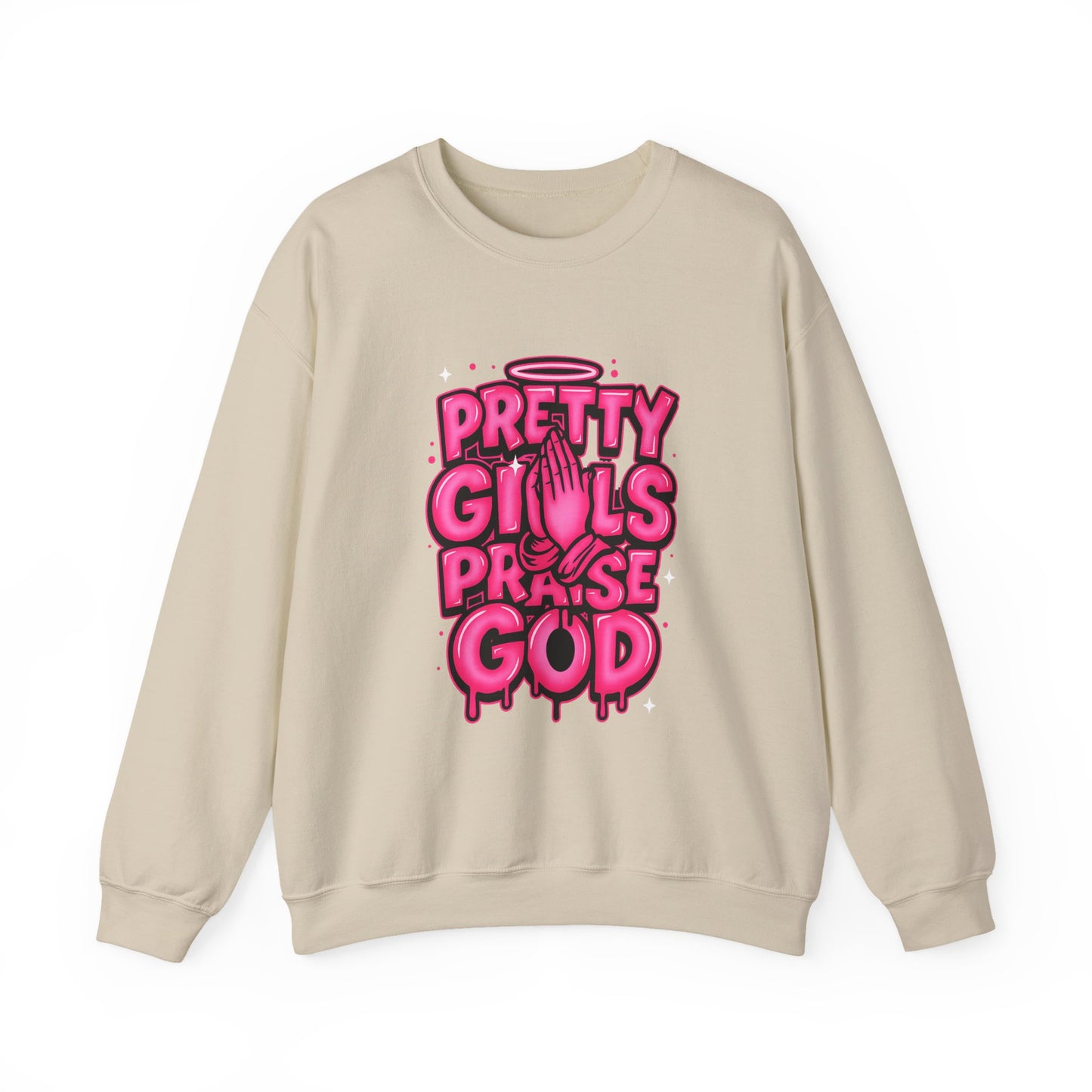 Pretty Girls Praise God Crewneck Chocolate Edition
